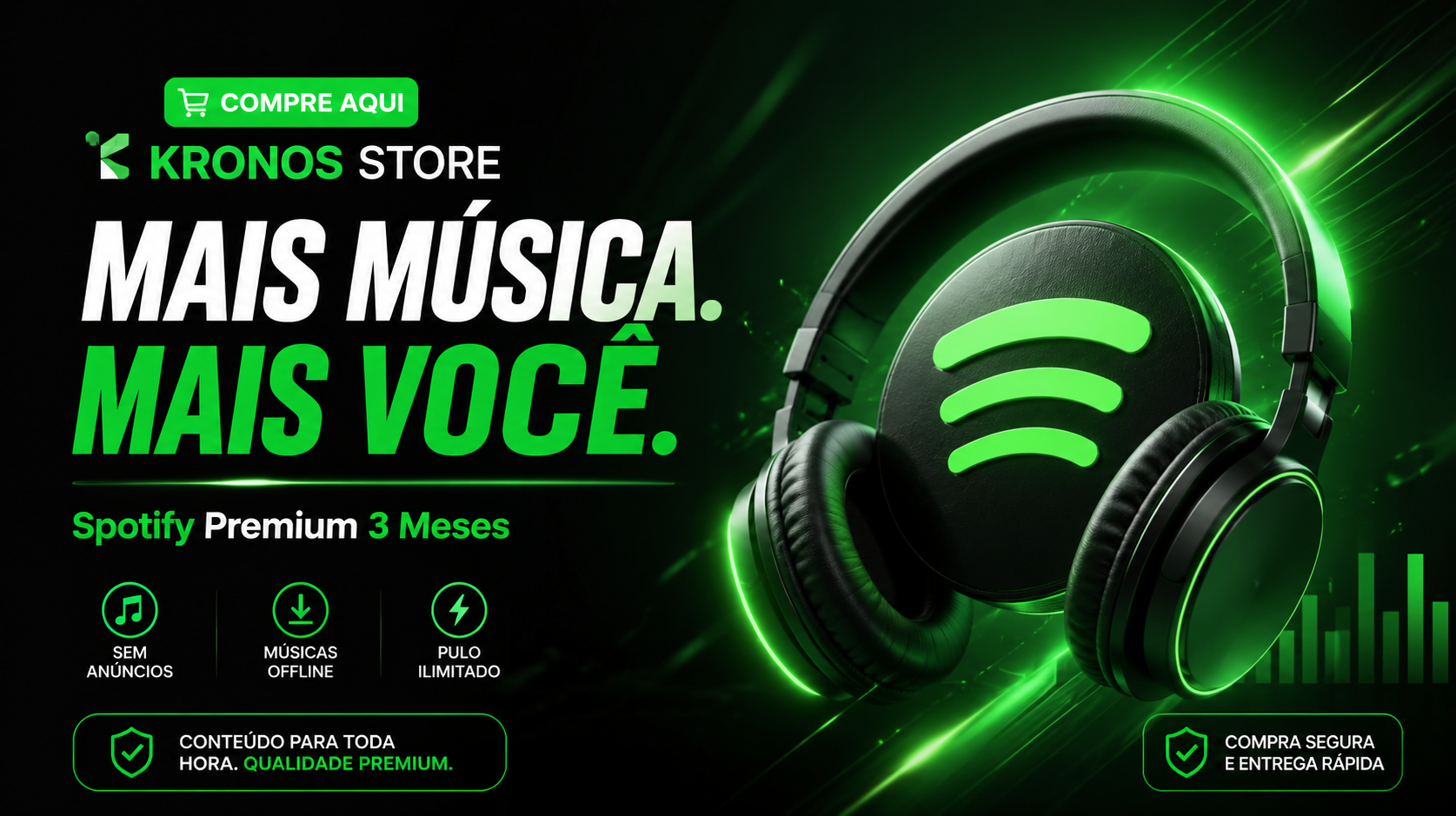 Spotify Premium - 3 Meses