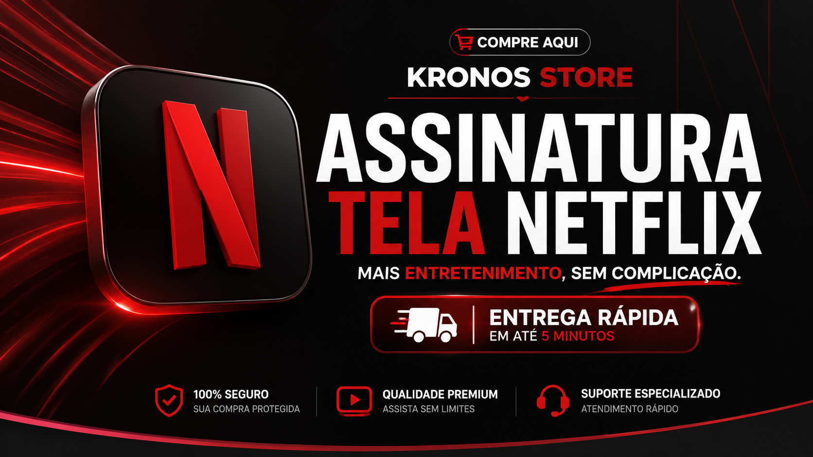 Tela Netflix - Dividido